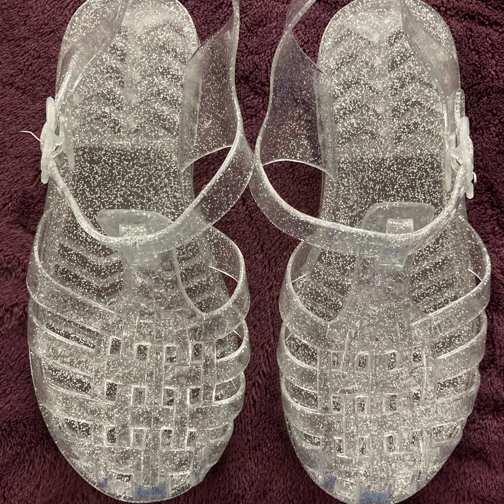 Kidsun Toddler Girls Jelly Sandals Soft Rubber Sole Closed Toe Beach Summer S 13